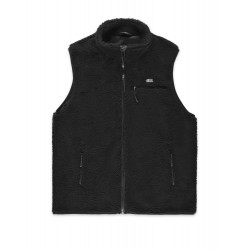 Antix Sherpa Fleece Vest Black