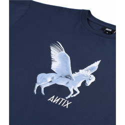 Antix Pegasos Organic T-Shirt Navy