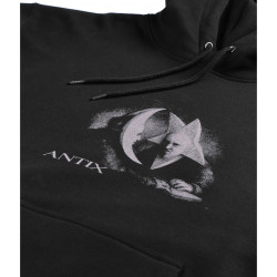 Antix Lunos Organic Hoodie Black