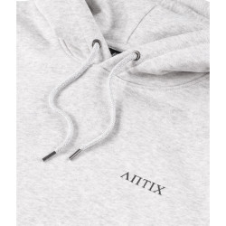 Antix Pilar Organic Hoodie Heather White