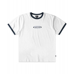 Antix Ringera Organic T-Shirt White Stoned Blue