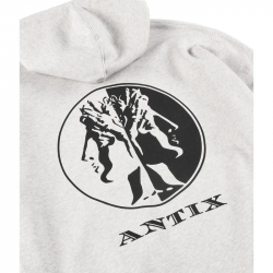 Antix Janus Organic Hoodie Heather Grey